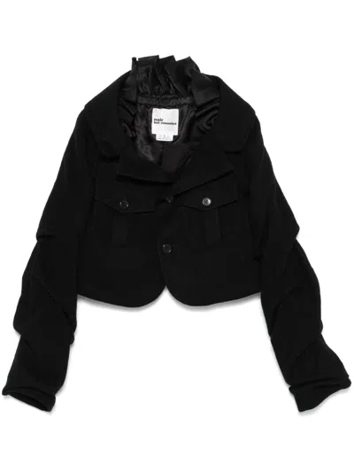 Noir Kei Ninomiya Wool Jacket In 1 Black