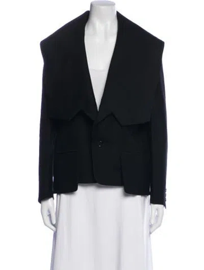 Pre-owned Noir Kei Ninomiya Wool Jacket W/ Tags In Black