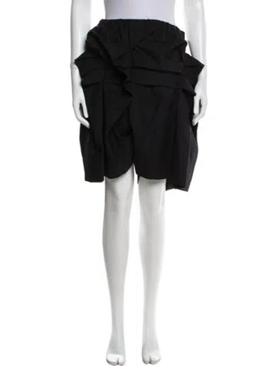 Pre-owned Noir Kei Ninomiya Wool Knee-length Shorts In Gray