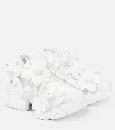 Noir Kei Ninomiya X Reebok Insta Pump Yuki Sneakers In White