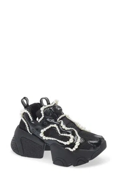 Noir Kei Ninomiya X Reebok Instapump Fury Platform Sneaker In Black