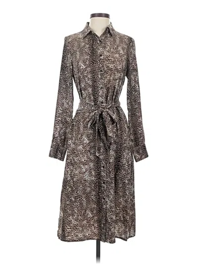 Pre-owned Noir Kimono In Brown