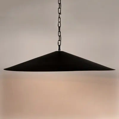 Noir Lark 4 - Light Matte Black Single Pendant