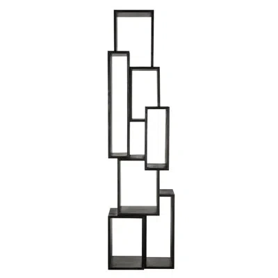 Noir Lincoln Tower In Charcoal Black