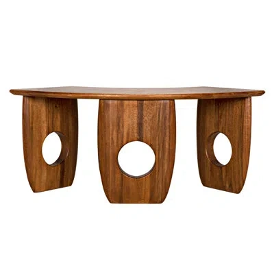 Noir Lobster Desk In Brown