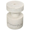 Noir Mamud End Table In White