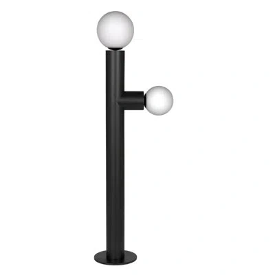 Noir Marlowe Floor Lamp In Matte