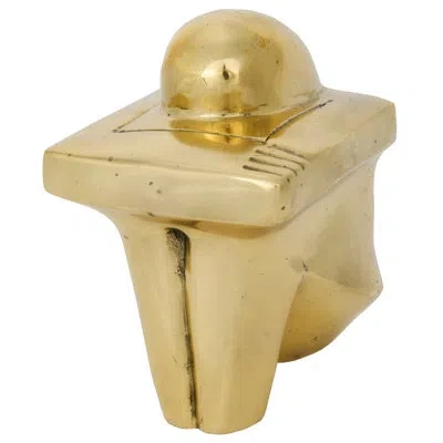 Noir Maude Figurine In Antique Brass