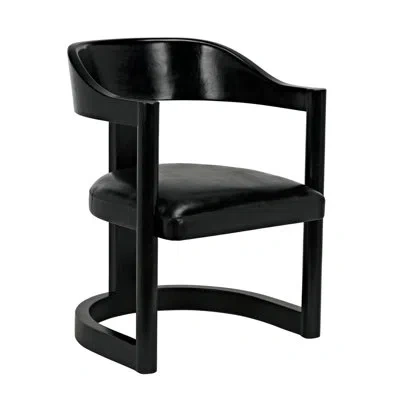 Noir Mccormick 24" W Armchair In Black