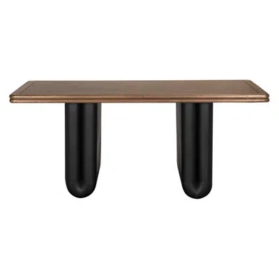 Noir Mila 72 W In Dark Walnut