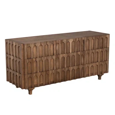 Noir Modea Sideboard In Dark Walnut