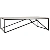 Noir Molimo Coffee Table In Ivory