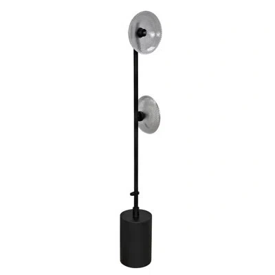 Noir Natilus 60" Tree Floor Lamp In Matte Black