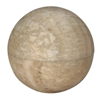 Noir Onyx Globe In Natural