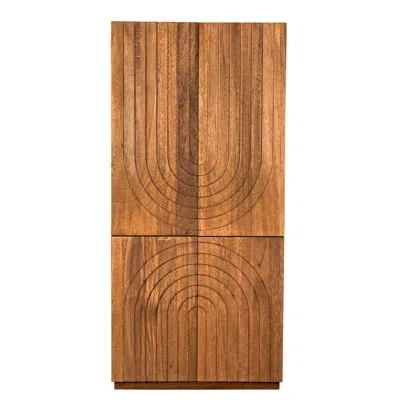 Noir Otto Armoire In Dark Walnut