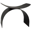 Noir Papillon Stool Matte Black In Matte Black