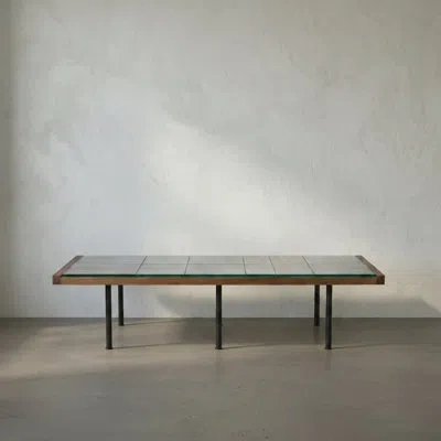 Noir Paxton Coffee Table In Clear