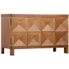 Noir Quadrant Sideboard In Dark Walnut