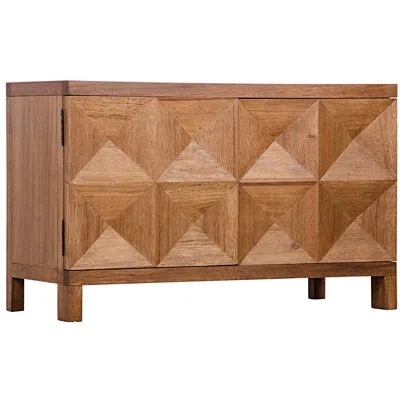 Noir Quadrant Sideboard In Dark Walnut