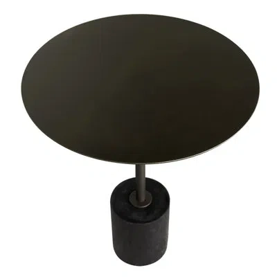 Noir Santosh Side Table In Black