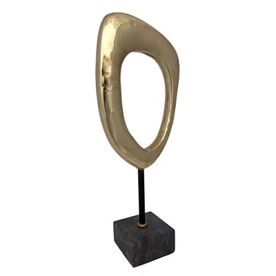 Noir Sculpture In Brass