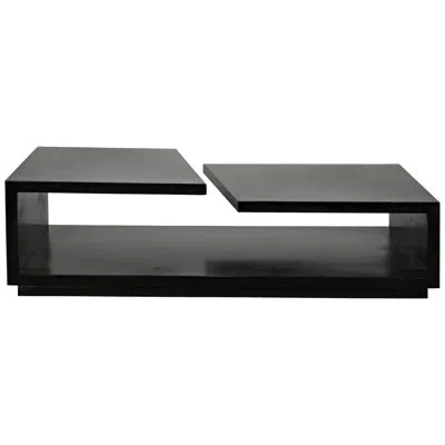 Noir Shift Coffee Table In Matte Black