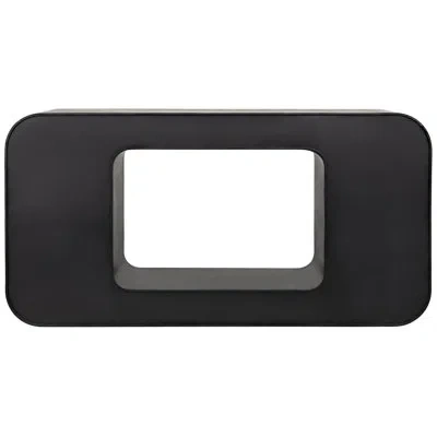 Noir Shylock 60" Console Table In Matte Black