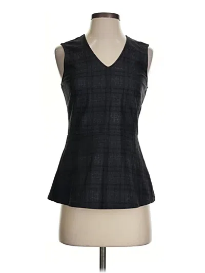 Pre-owned Noir Sleeveless Blouse In Black