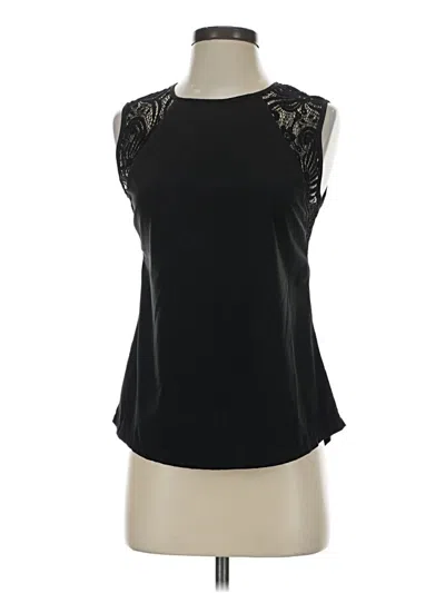 Pre-owned Noir Sleeveless Blouse In Black