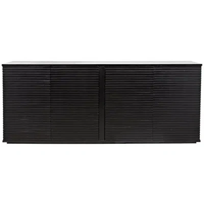 Noir Smith Sideboard In Hand Rubbed Black