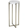 Noir Soho End Table In White
