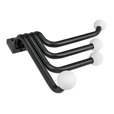 Noir Sweeny Steel Metal Armed Scone In Frosted