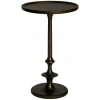 Noir Terni End Table In Round
