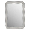 Noir Toshi Mirror, Solid White In White