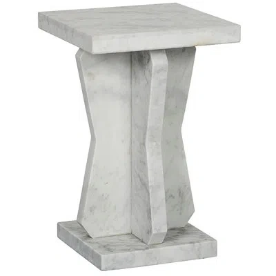 Noir Vasco End Table In Lightly Sealed