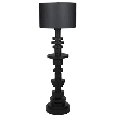 Noir Wilton 62" Novelty Floor Lamp In Black