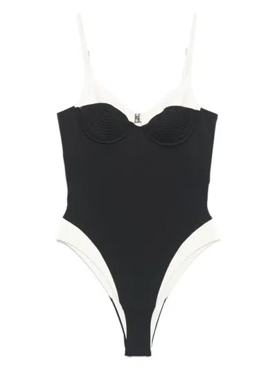 Noire Swimwear Celine Swimsuit In Black