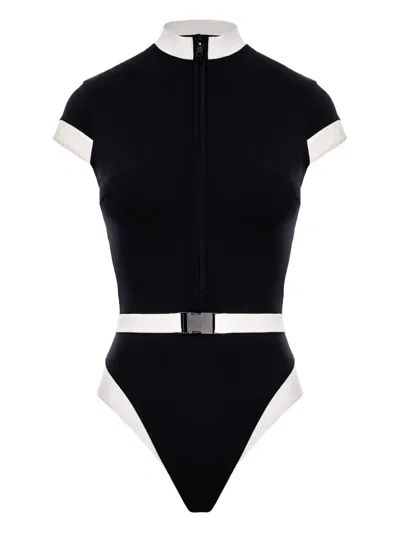 Noire Swimwear Elara Swimsuit In Black