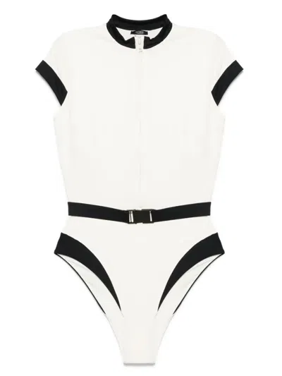 Noire Swimwear Iara Swimsuit In White