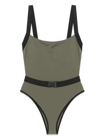 Noire Swimwear Miami Swimsuit In Green