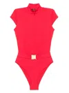 Noire Swimwear Nikki Swimsuit In Red