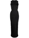 NOIRE SWIMWEAR RUCHED MAXI DRESS