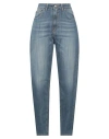 Noir'n'bleu Woman Jeans Blue Size 28 Cotton, Elastane In Blue