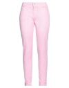 Noir'n'bleu Woman Jeans Pink Size 30 Cotton, Elastane In Multi