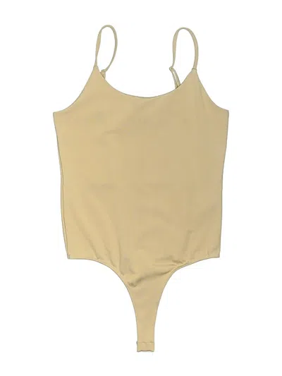 Pre-owned Noisy May Bodysuit In Yellow