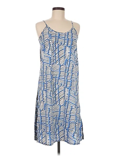 Pre-owned Noisy May Casual Dress In Blue