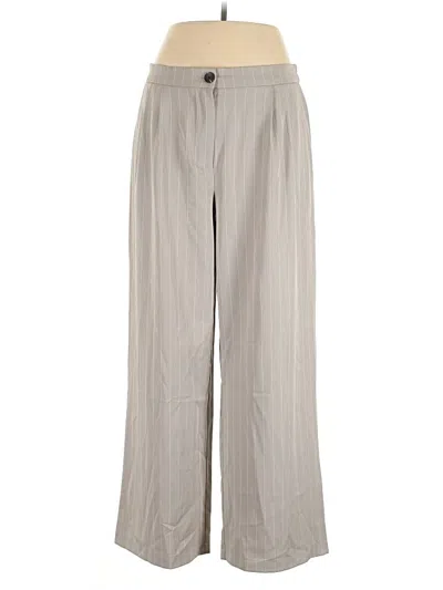 Pre-owned Noisy May Casual Pants In Gray