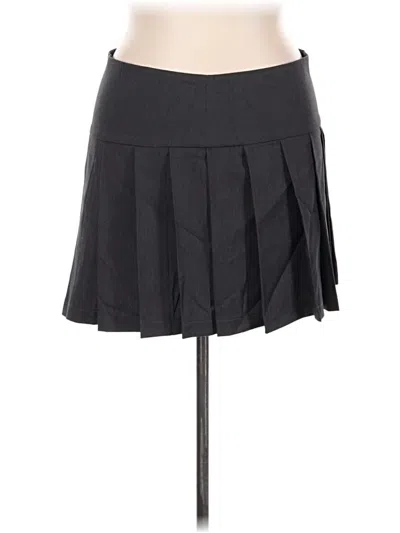 Pre-owned Noisy May Casual Skirt In Black