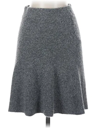 Pre-owned Noisy May Casual Skirt In Gray