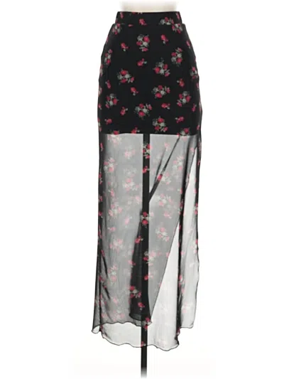 Pre-owned Noisy May Casual Skirt In Gray